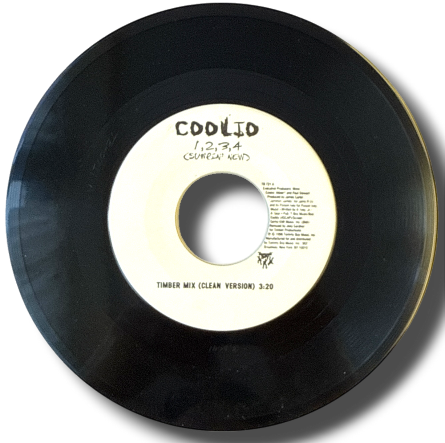 Coolio – It's All The Way Live (Now) / It's All The Way... Clean Version – 7" Vinyl Single