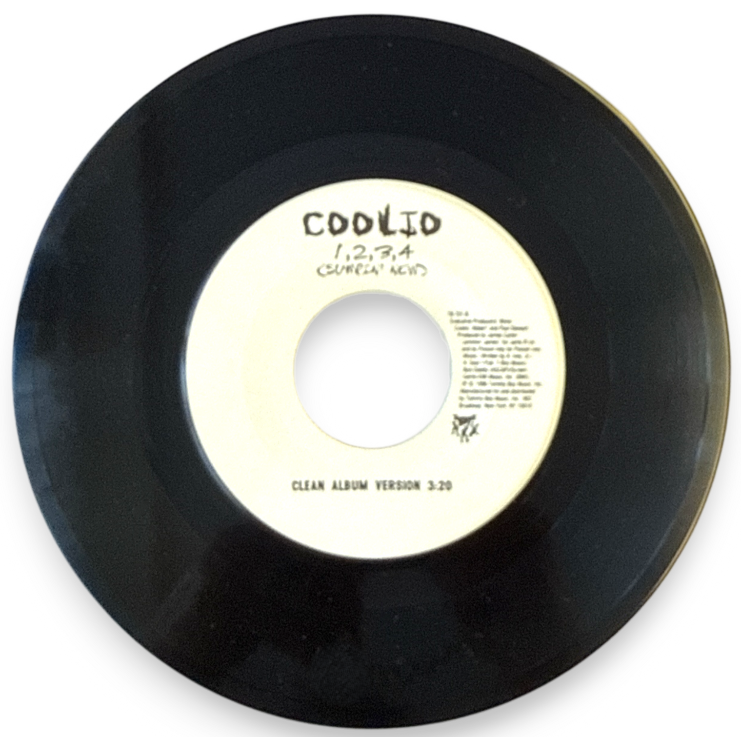 Coolio – It's All The Way Live (Now) / It's All The Way... Clean Version – 7" Vinyl Single