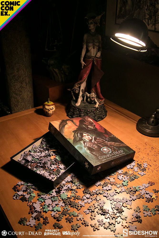 Court of the Dead A Matter of Life and Death 1000pc Puzzle SDCC 2017 USAopoly