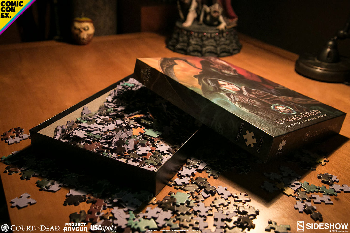 Court of the Dead A Matter of Life and Death 1000pc Puzzle SDCC 2017 USAopoly