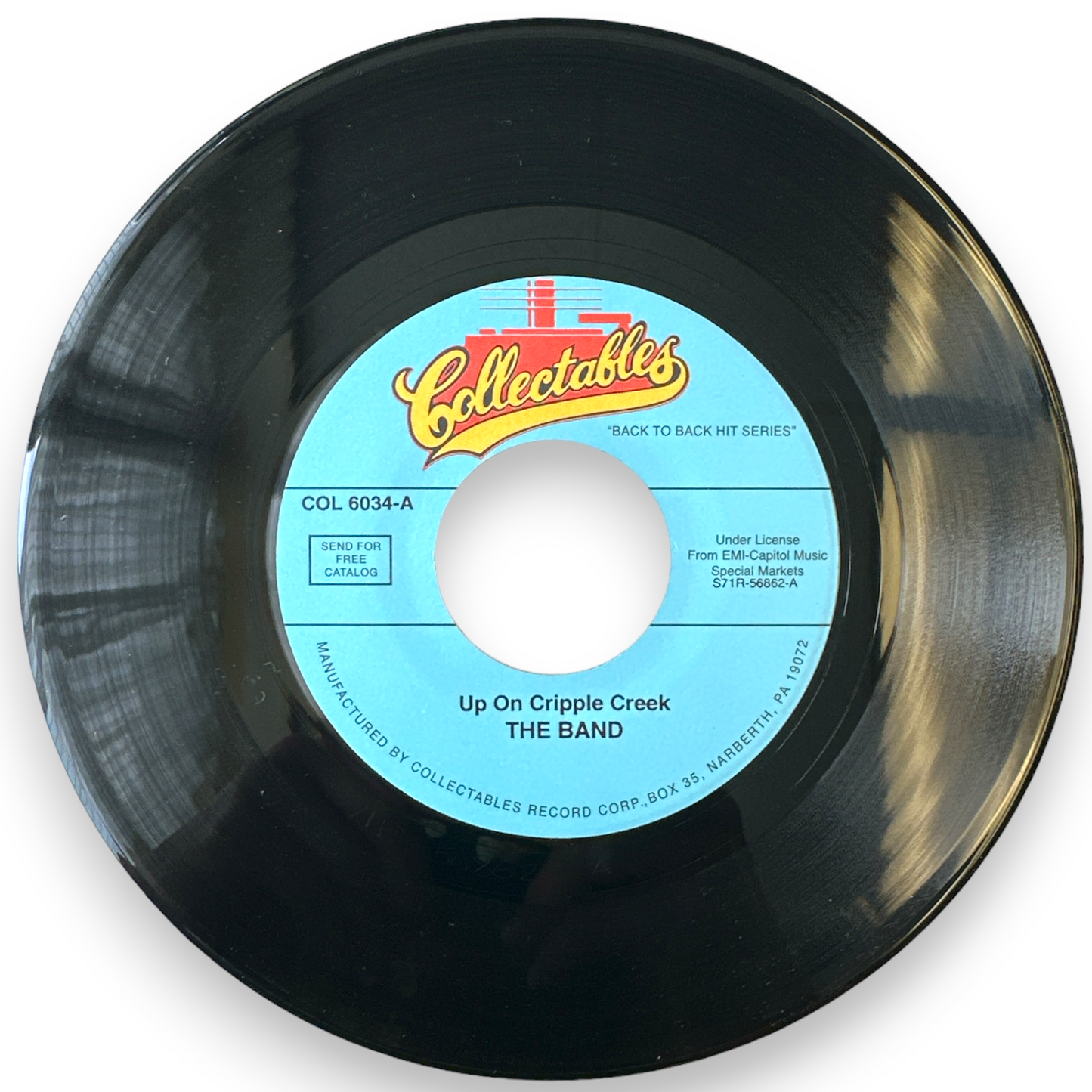 The Band - The Up On Cripple Creek / The Weight 7" 45 rpm Single(Brand New)