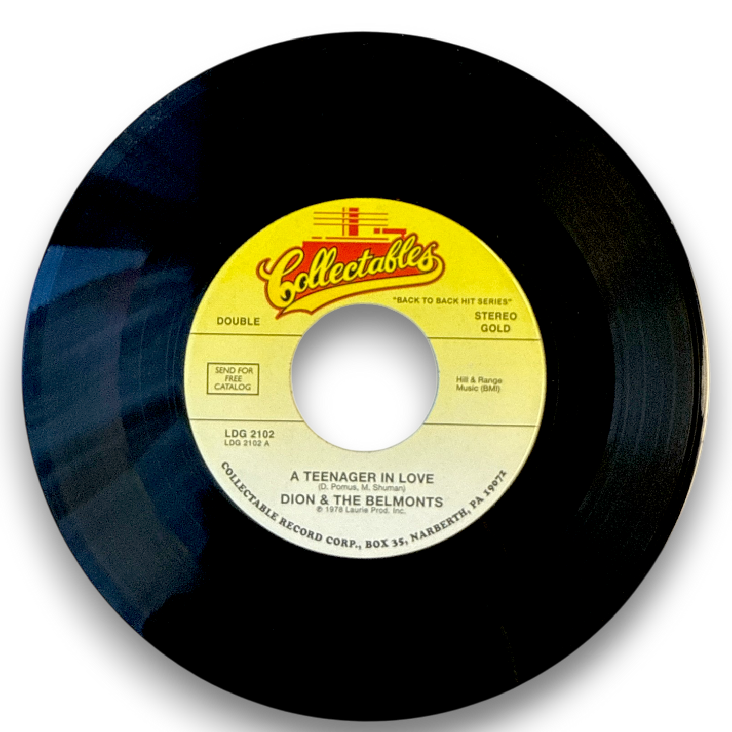 Dion & The Belmonts - A Teenager In Love / A Lover's Prayer