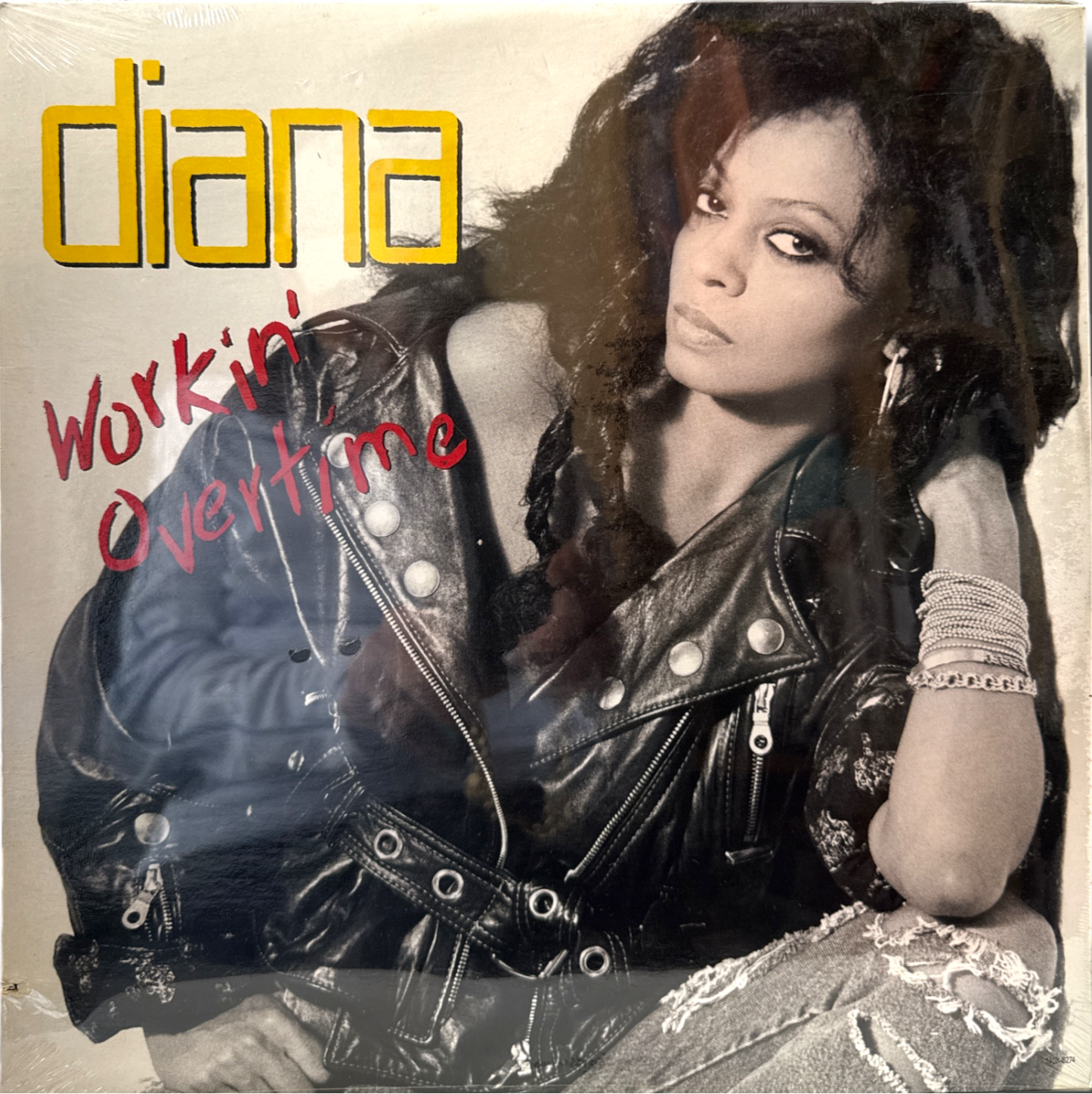 Diana Ross – Workin’ Overtime (1989 US Vinyl LP – Motown MOT-6274) C/O