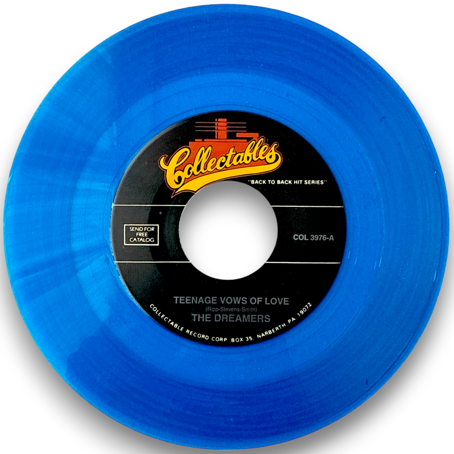 The Dreamers/The Five Stars - Teenage Vows Of Love / Ooh Shucks 7" Blue (New & Mint)