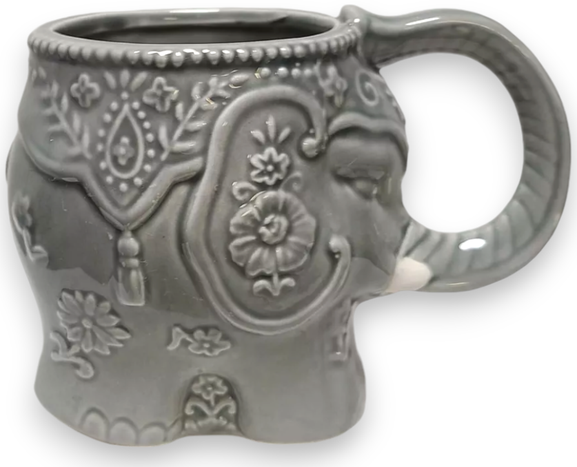 Elephant - Stoneware Figural Fun Mug Boston Warehouse