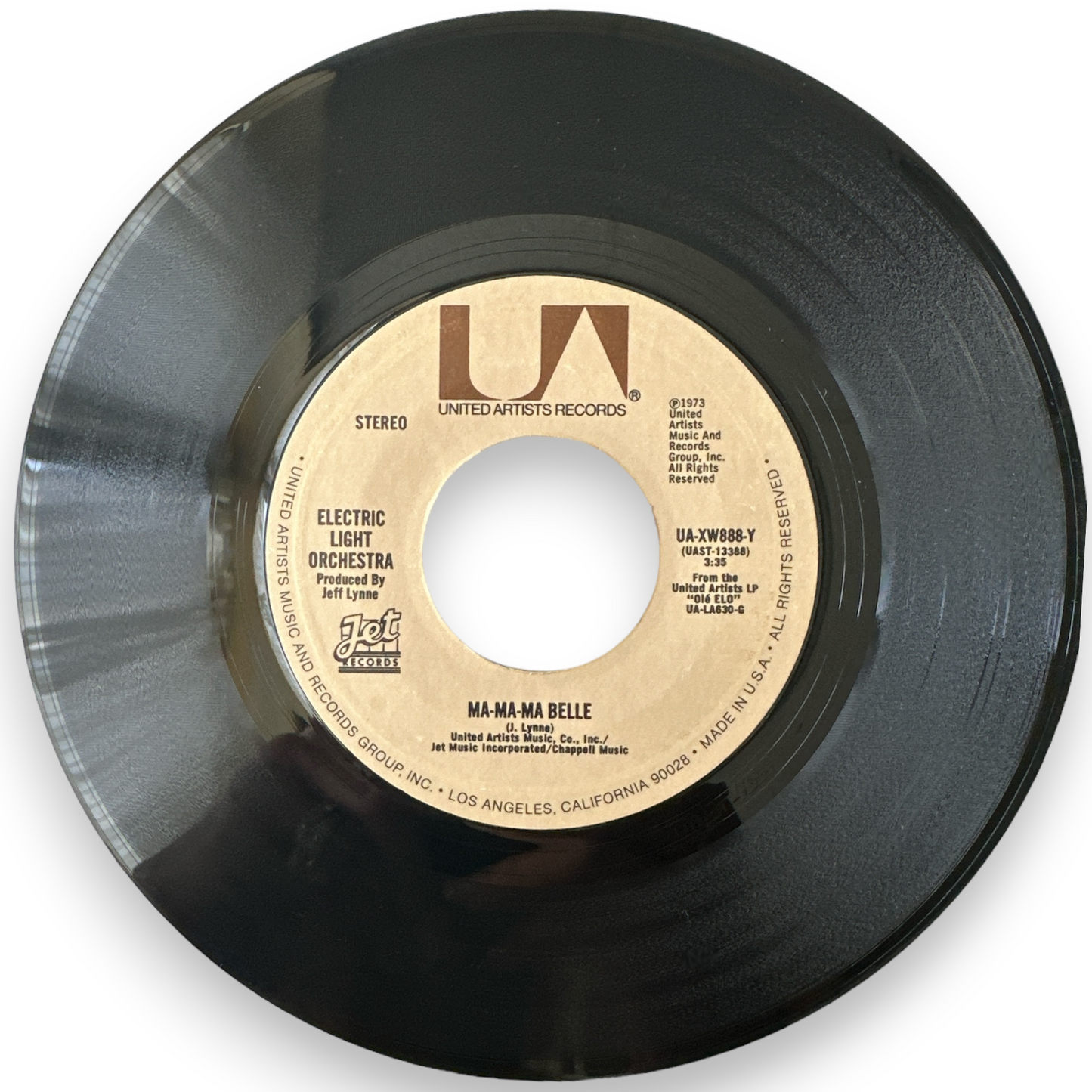 Electric Light Orchestra Living Thing / Ma-Ma-Ma-Belle-Original 1976 U.S. 7" 45 RPM