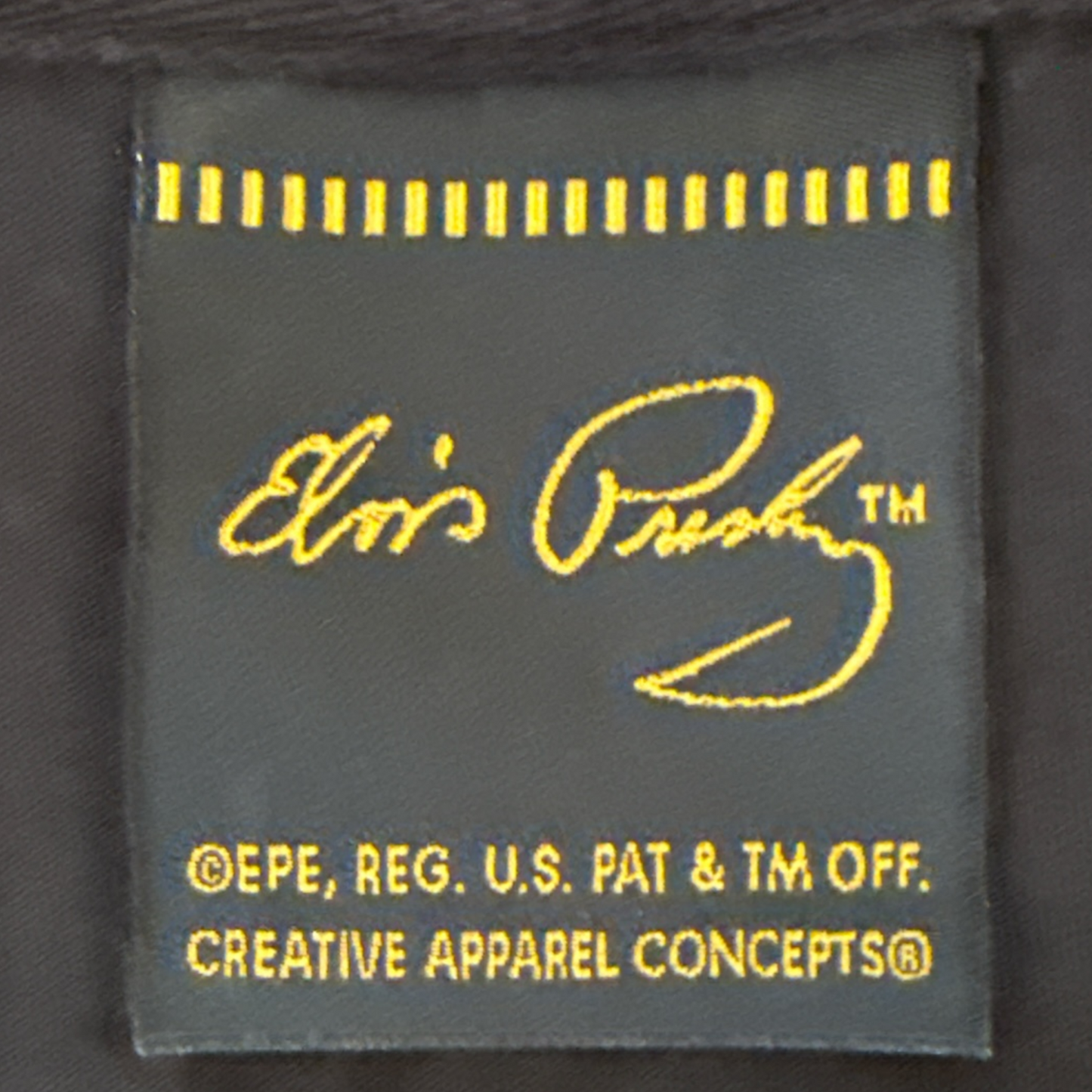 Elvis Presley Retro ShowTime T-Shirt - 100% Cotton - Official Merch. W/ Elvis Hologram (New)