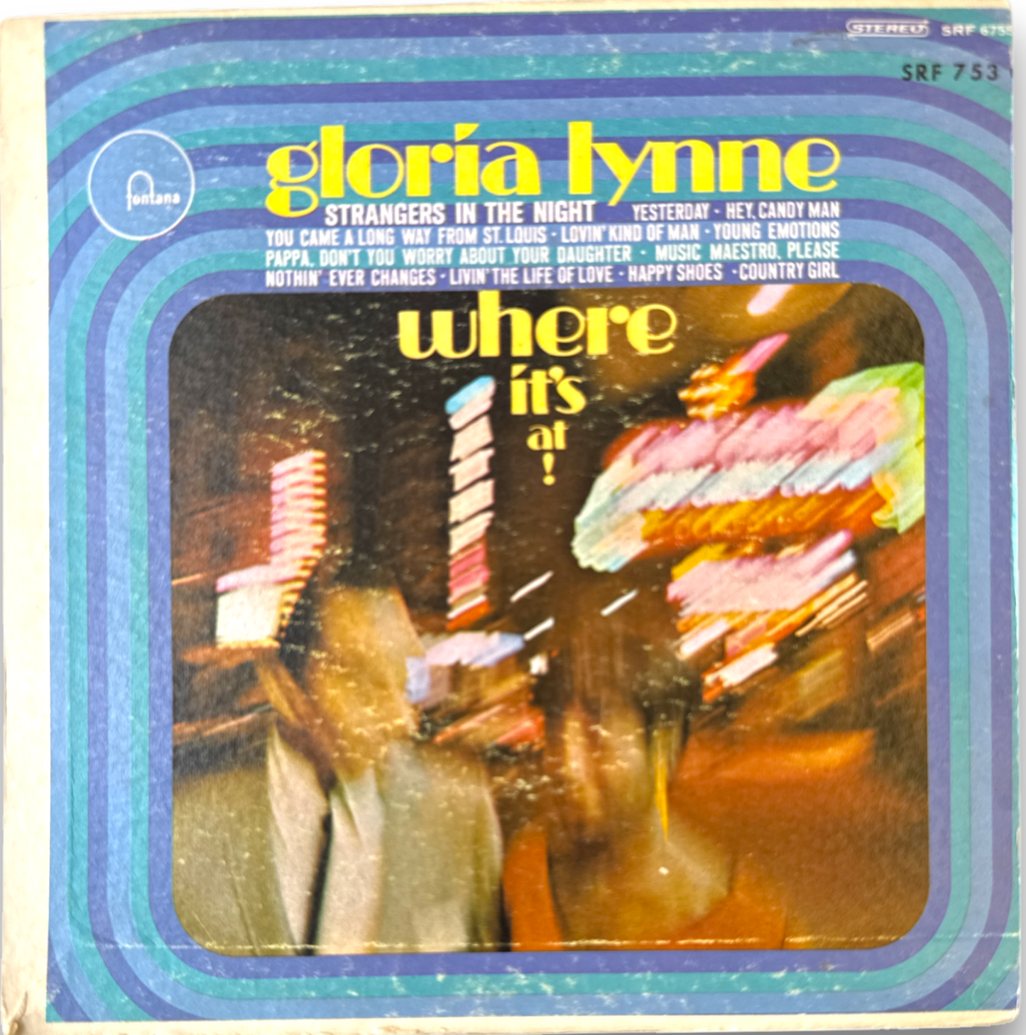 Gloria Lynne – Where It's At! – 7" 33 ⅓ RPM Jukebox Vinyl (Stereo Compact 6 Series)