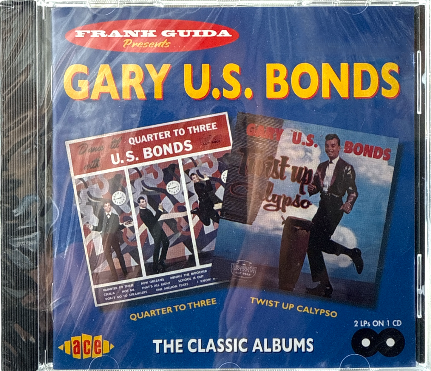 🎷 Gary US Bonds-Dance 'Till Quarter To Three / Twist Up Calypso Ace Records UK New & Mint