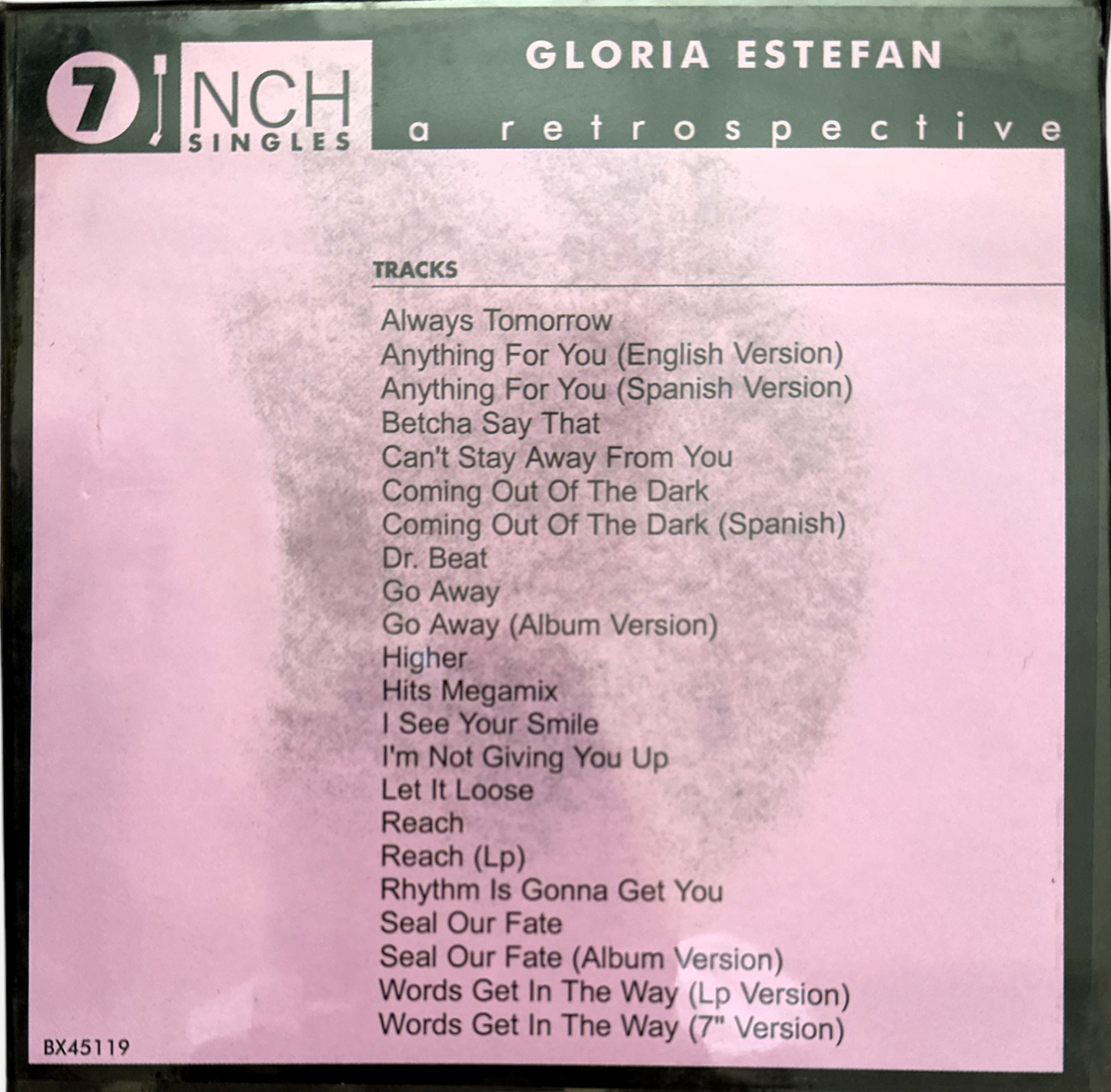 Gloria Estafan - Best Of - 7" Singles Box-Set - 8 singles - (New & Sealed)
