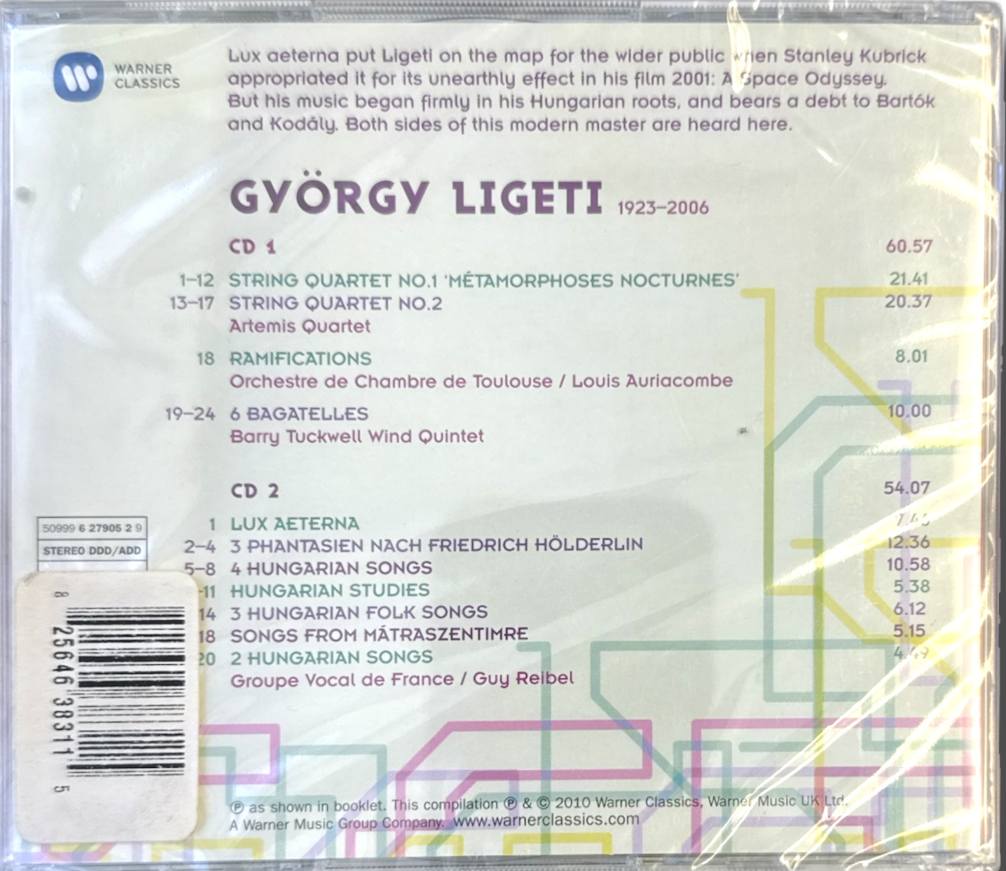 Strings Quartets - Ramifications by Artemis Quartet featuring Ligeti György (Audio CD)