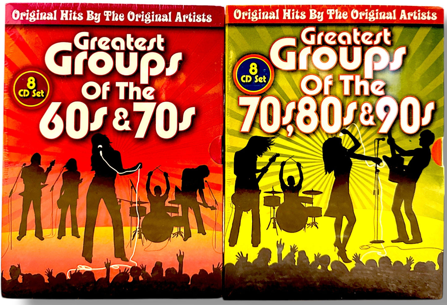 Great Groups Of The 60's, 70's, 80's & 90's 16 CD's in 2 Box Sets (ONLY 1)