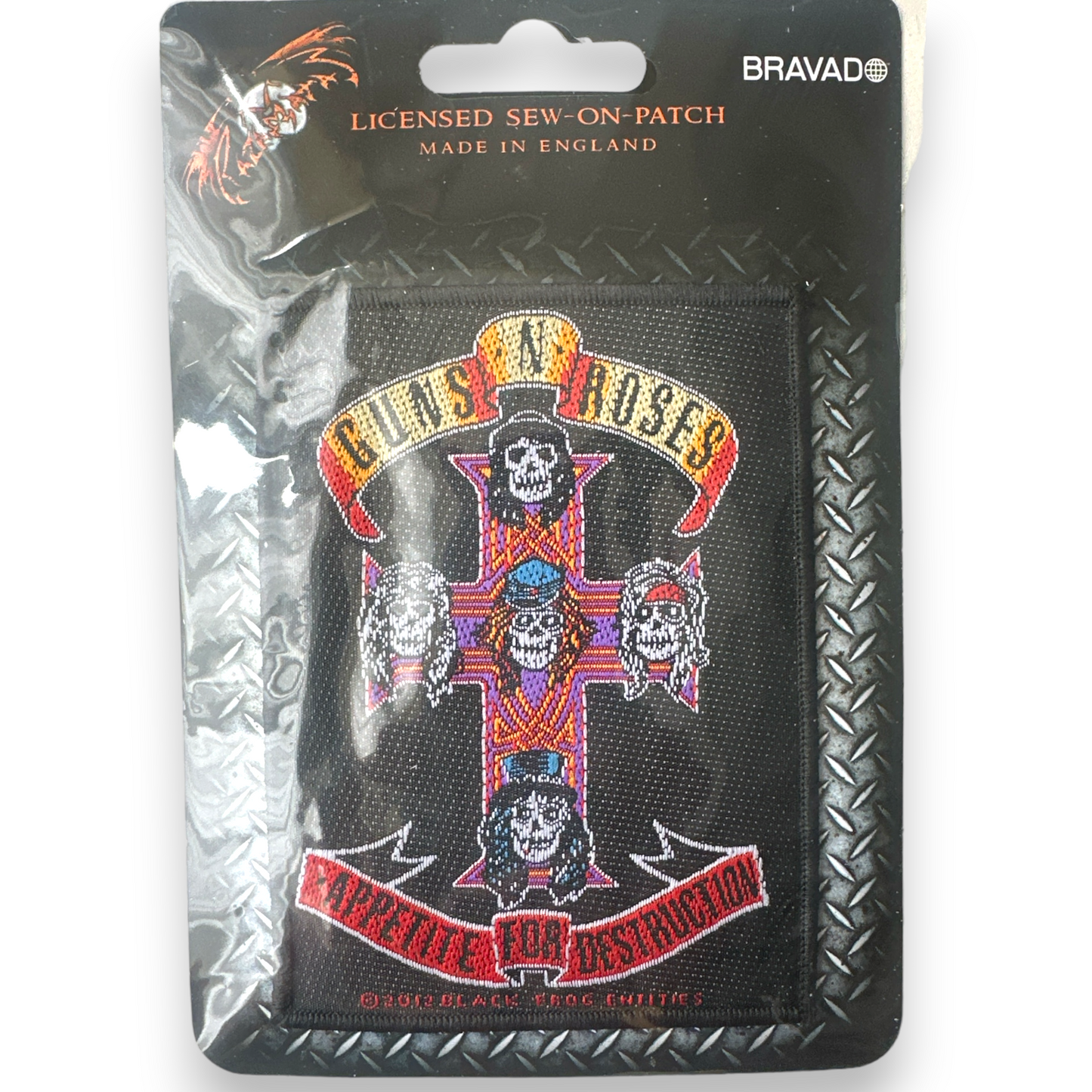 GunsNRoses Retail Packaged Patch Appetite