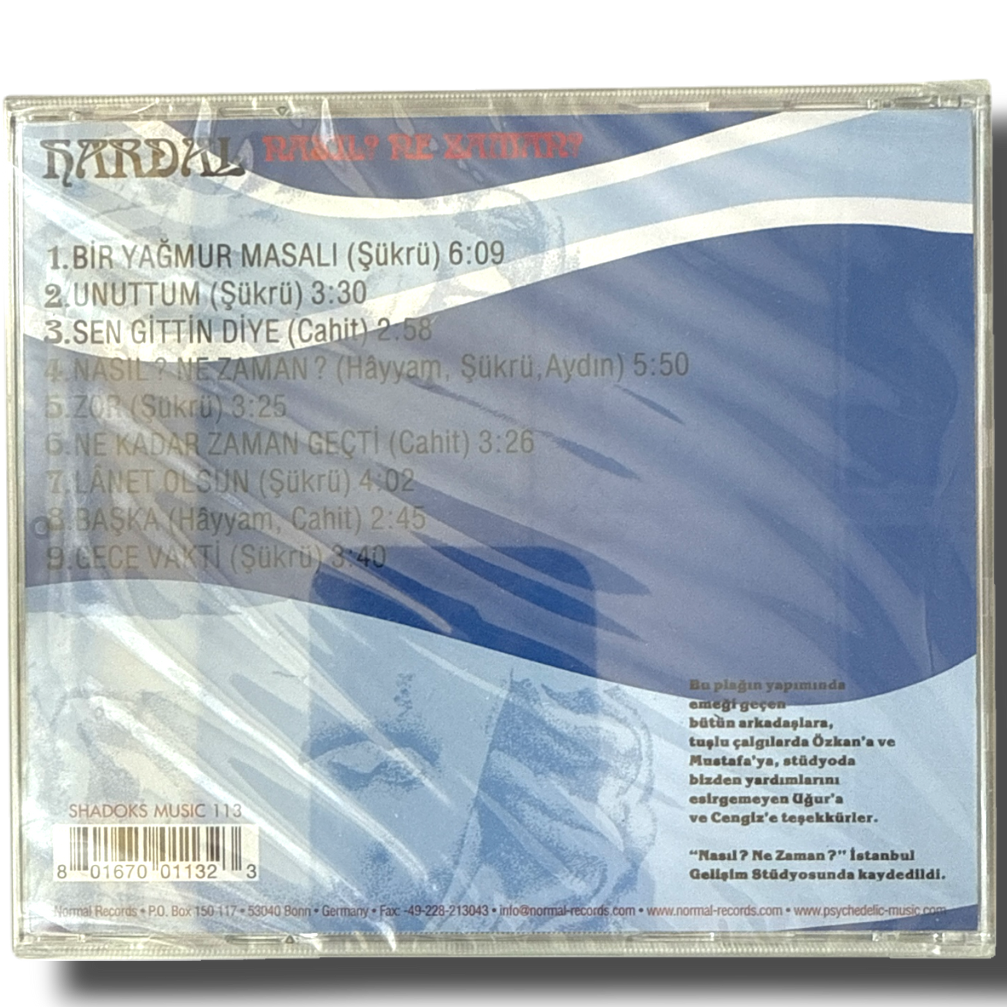 Hardal – Nasıl? Ne Zaman? (CD Album) German Pressing New & Mint