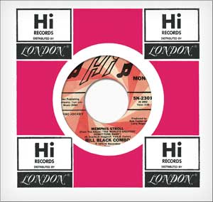 Bill Black Combo Fire On the Bayou / Memphis Stroll