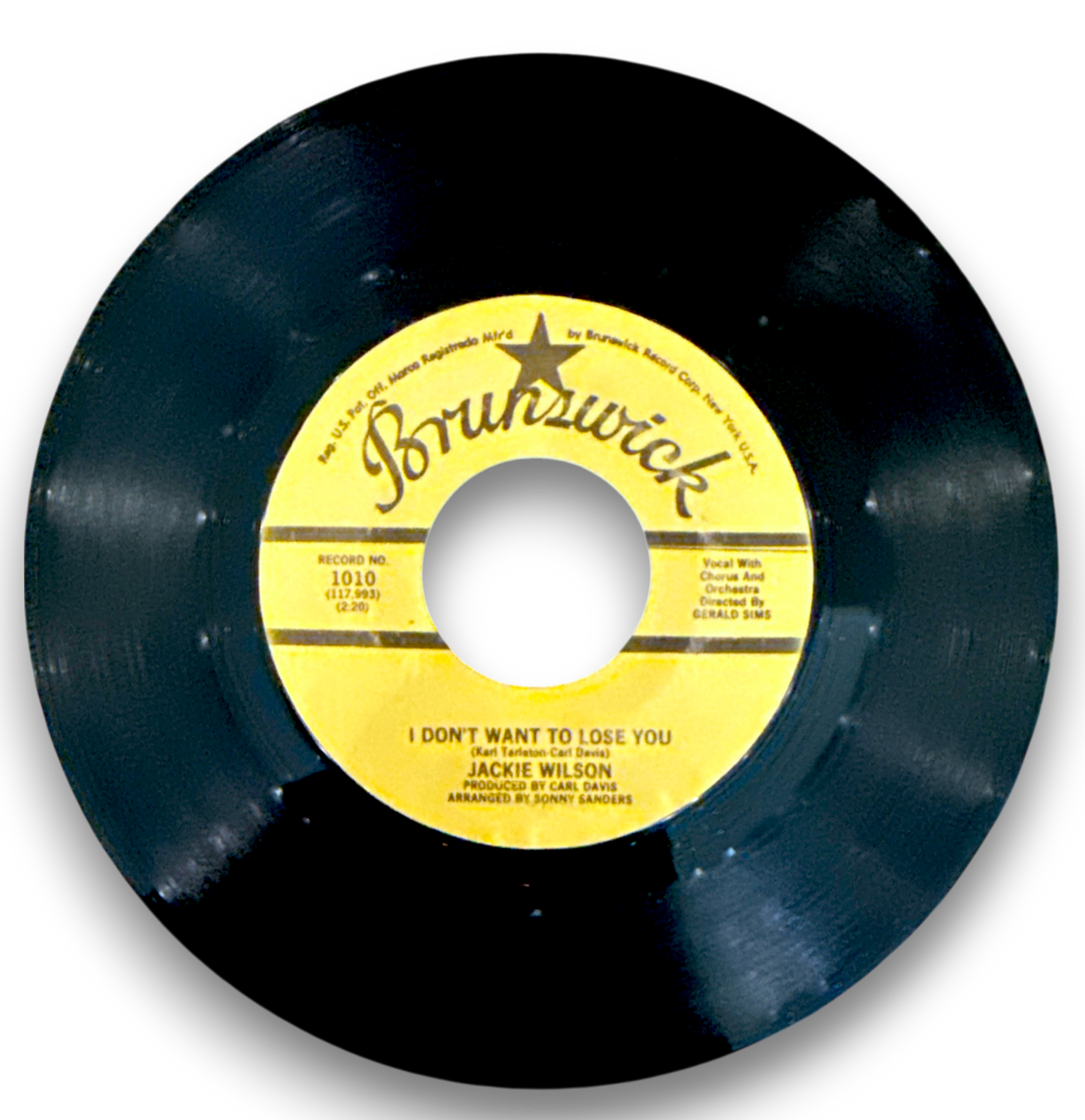 Jackie Wilson - I Don't Want To Lose You / Just Be Sincere (Brunswick 1010-New & Mint)