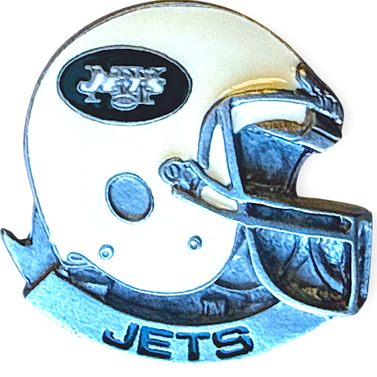 Football - NFL - New York Jets Helmet Lapel Pin - Officially Licensed NFL