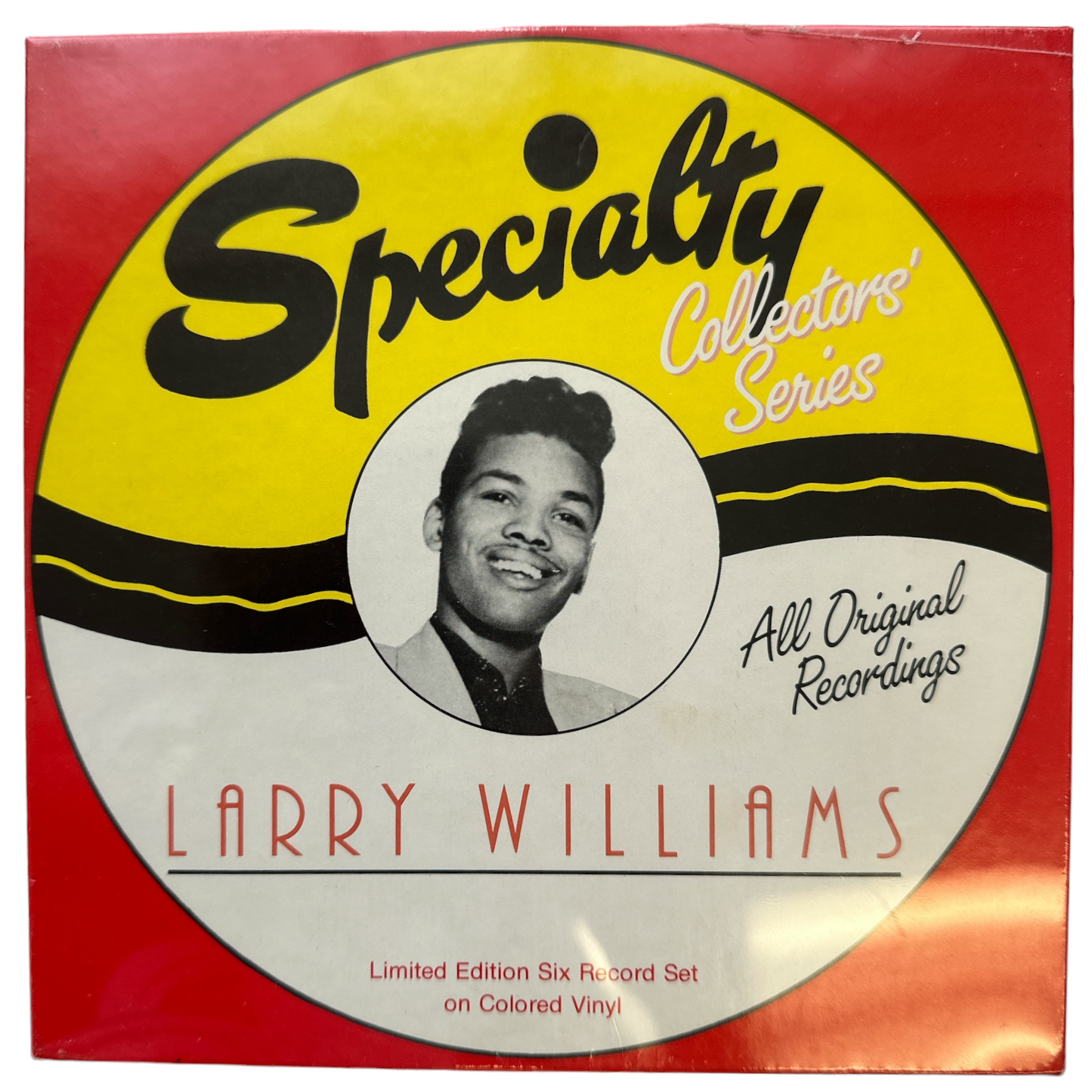 Larry Williams Specialty Collectors Series 6 - 7" Colored Vinyl Singles Box