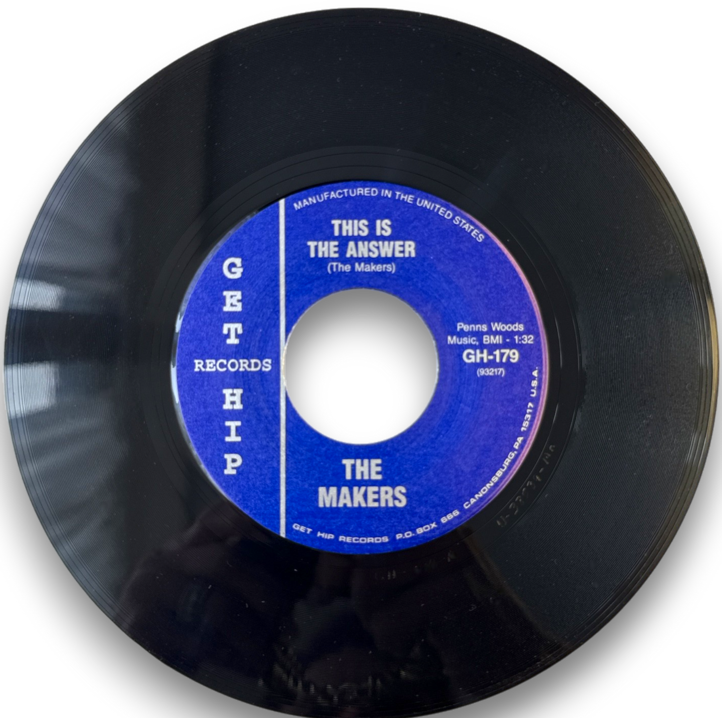 The Makers – This Is The Answer / Spoonful / On The Train – 7" 45 RPM Vinyl Single (Promo)