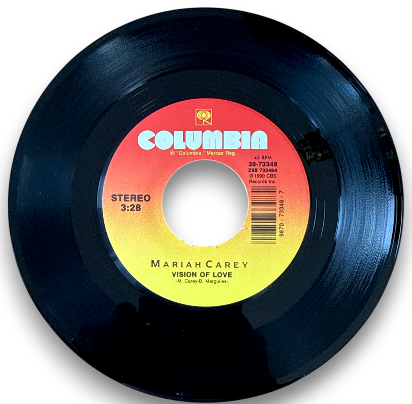Mariah Carey - Vision of Love, Prisoner, All In Your Mind, Someday 7" 45 rpm (NEW)