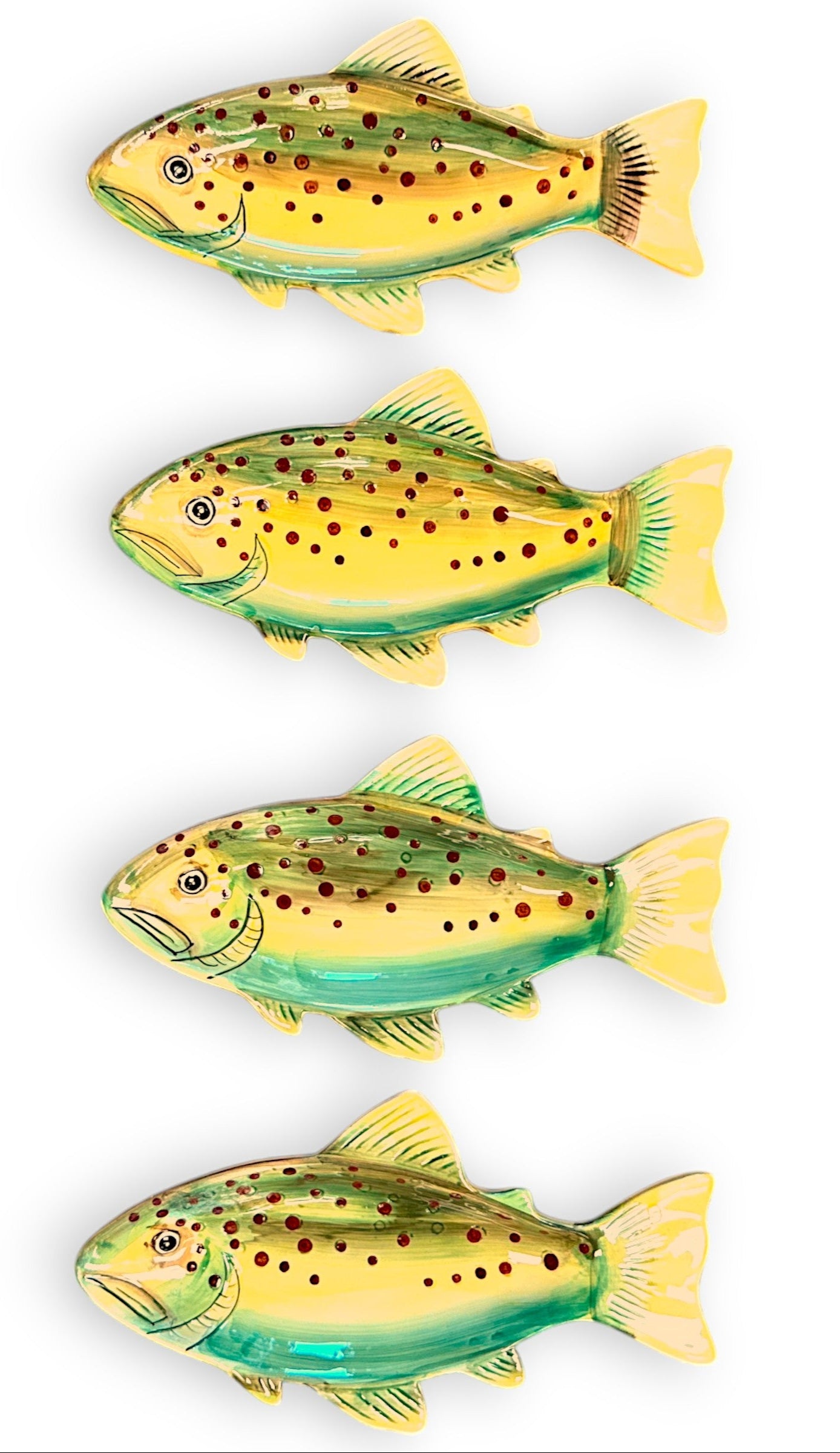 Fish - Spoon Rest Ceramic Hand Painted - From Boston Warehouse