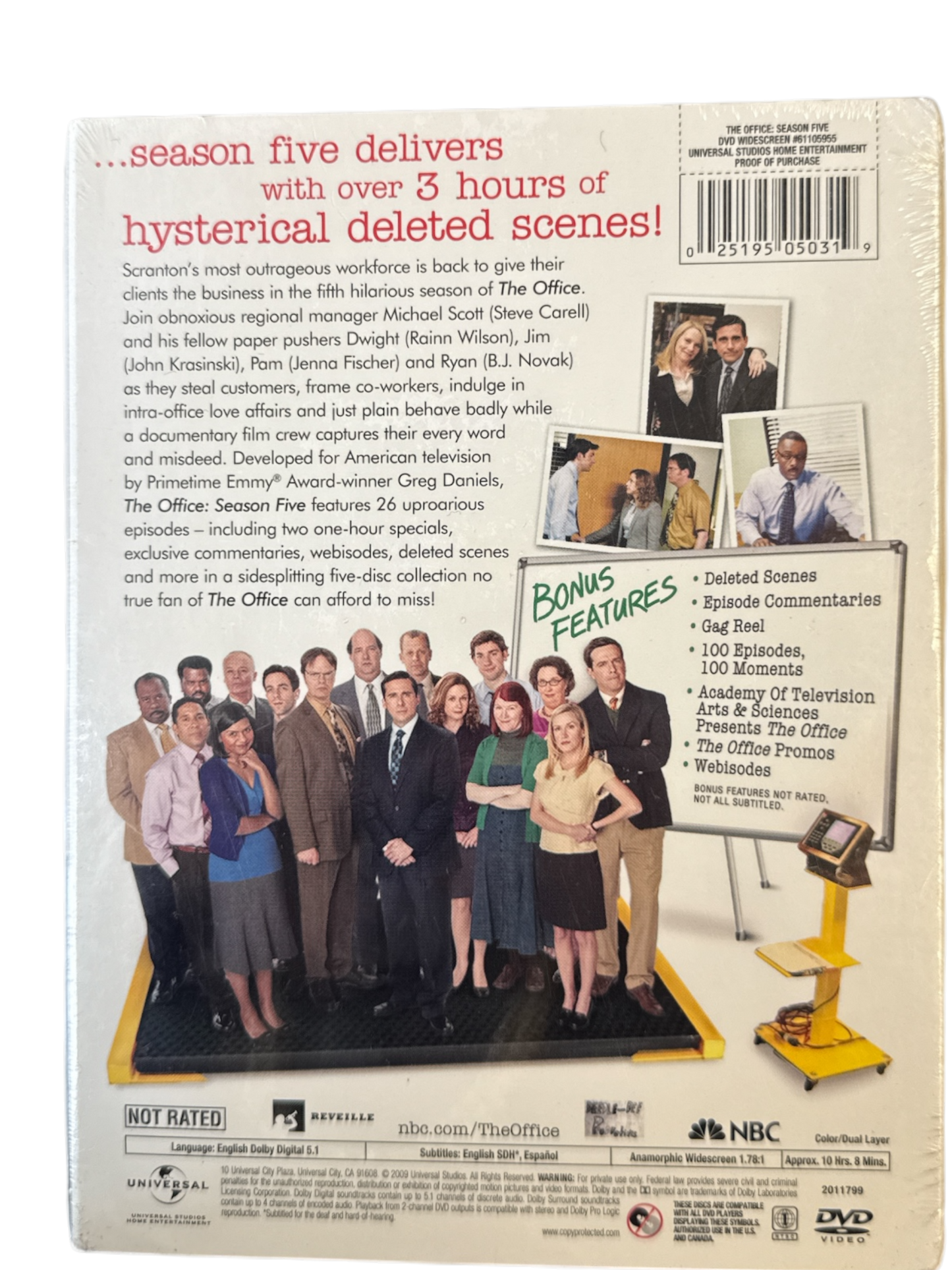 The Office: The Complete Season 5 (DVD, 5-Disc Set, 2009)
