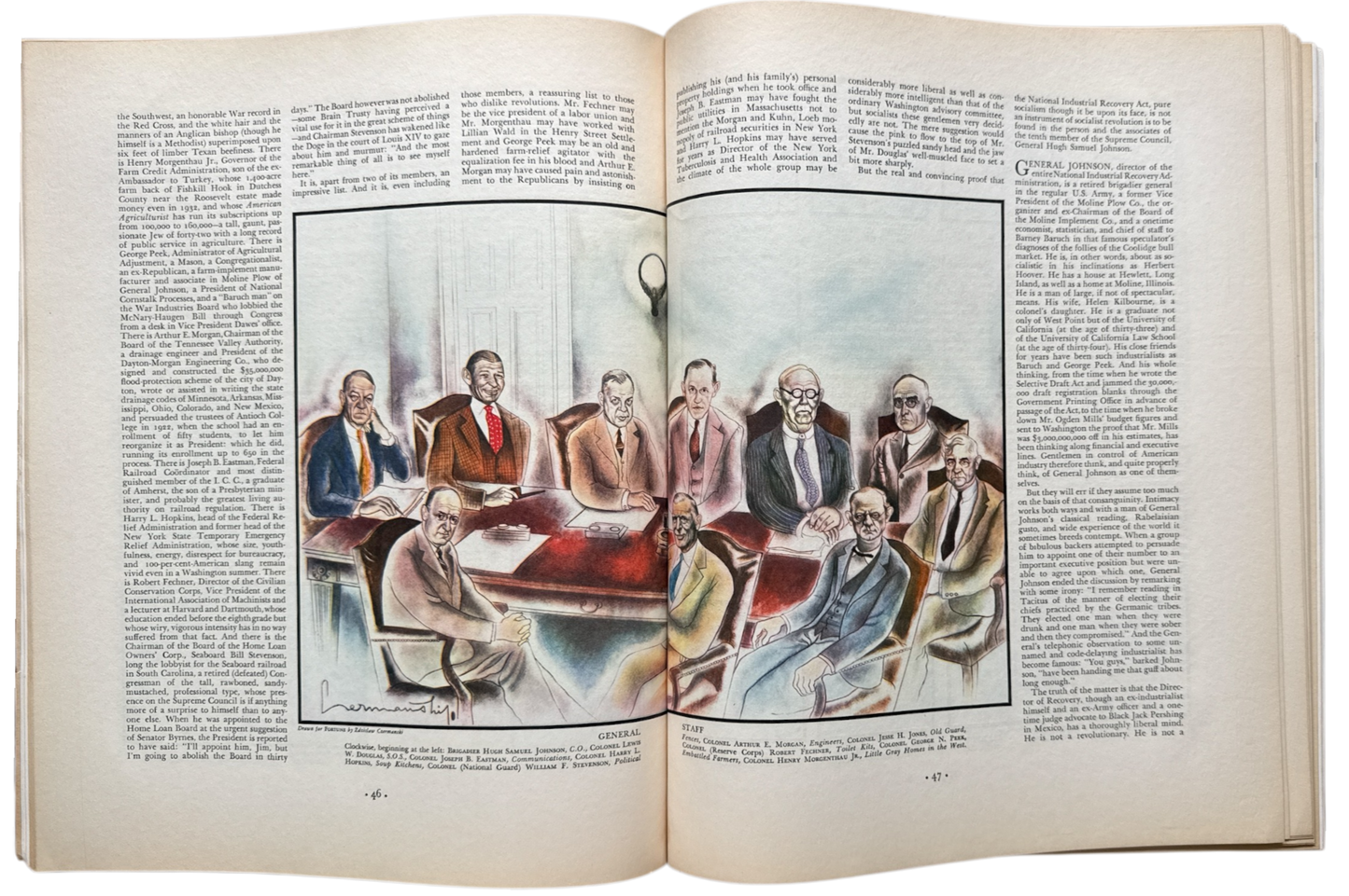Fortune Magazine – September 1933 – Vol.III No.3 Cover – Near Mint