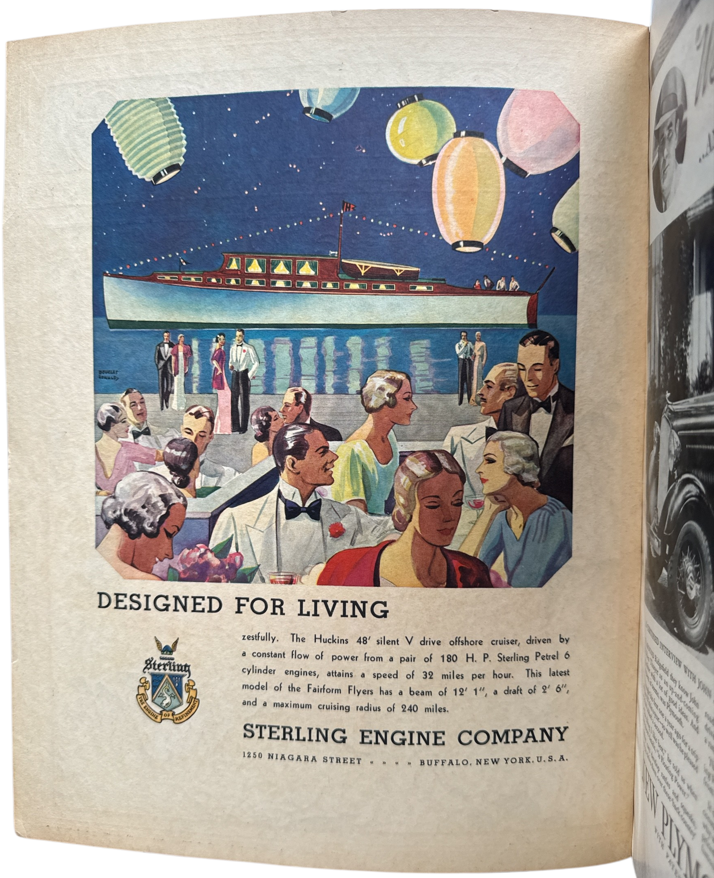 Fortune Magazine – September 1933 – Vol.III No.3 Cover – Near Mint