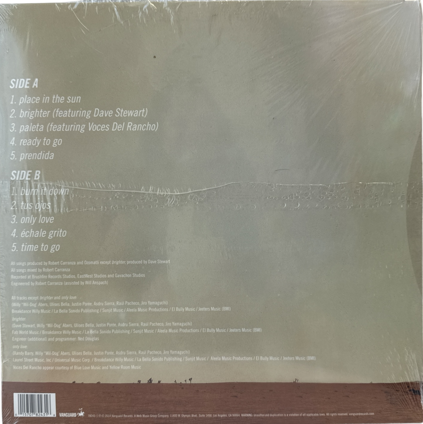 Ozomatli - Place in the Sun - Vinyl LP - NEW & SEALED
