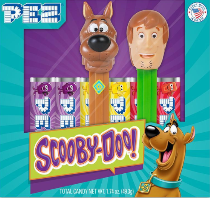 Scooby-Doo - PEZ Gift Set (Scooby & Shaggy PEZ Dispensers + 6 PEZ Candy Refills)
