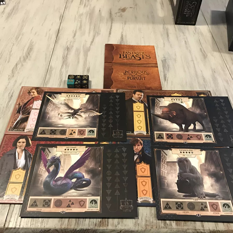Fantastic Beasts Perilous Pursuit Dice Game