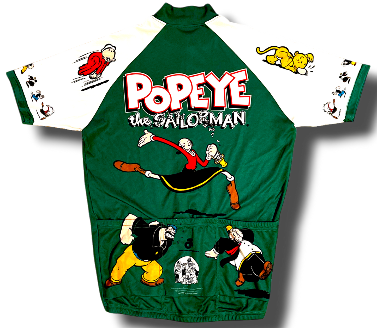 🚴Popeye the Sailor Man – Official Cycling Jersey Champion System | Bold Retro Graphics