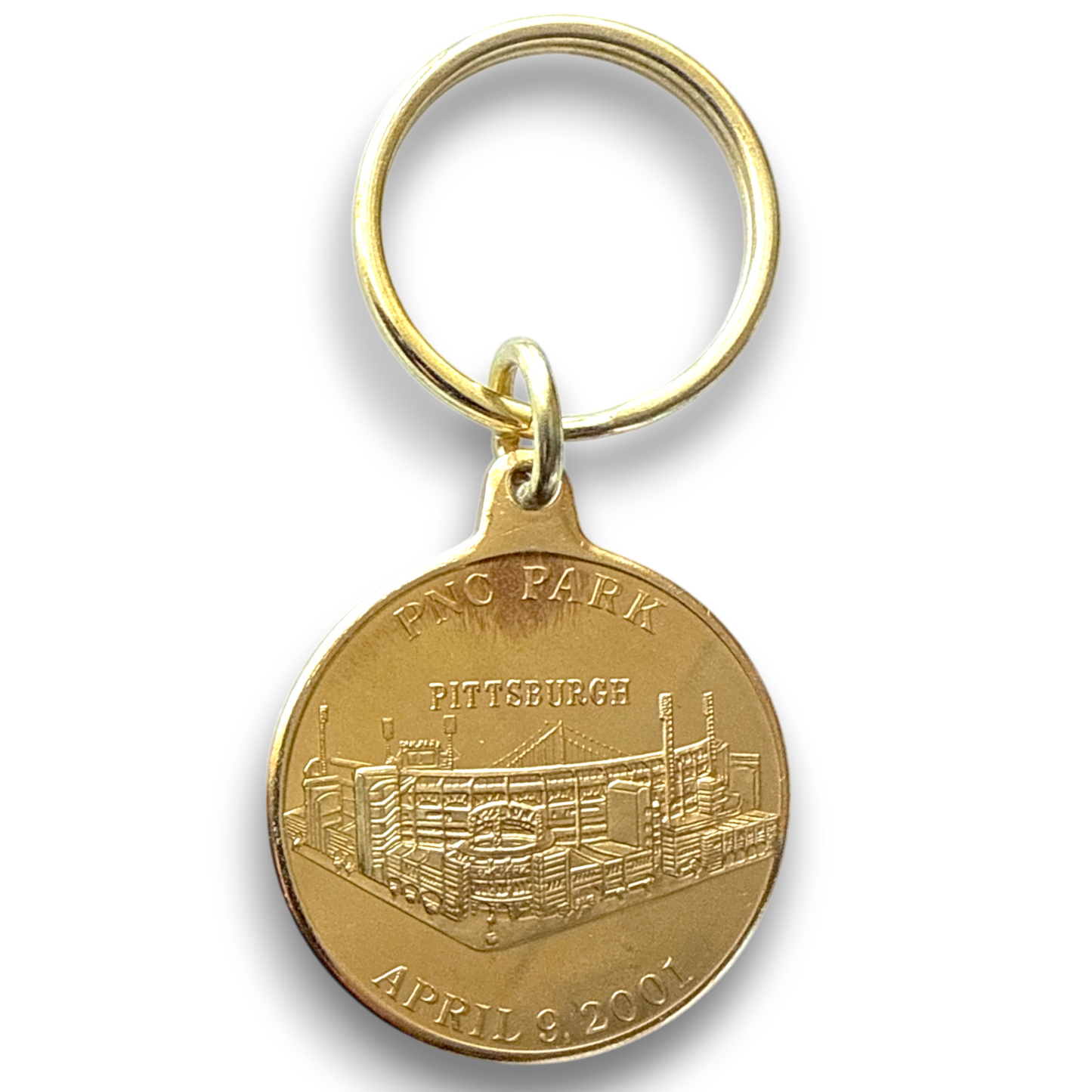 MLB - Baseball - Pittsburgh Pirates Bronze Key Chain - Highland Mint