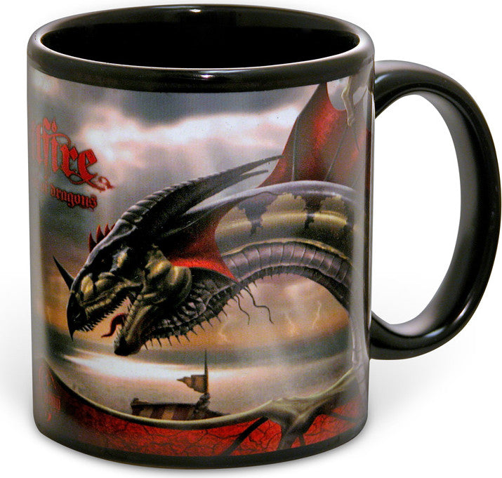 Sentinel 8 oz. Mug From Tom Wood Fantasy Art