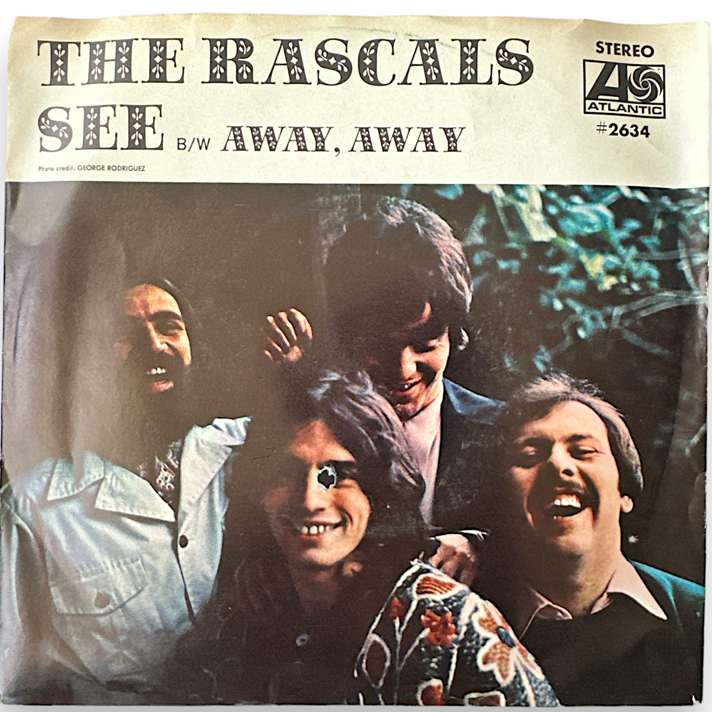The Rascals - See B/W Away Away 7" Single Brand New in Picture Sleeve