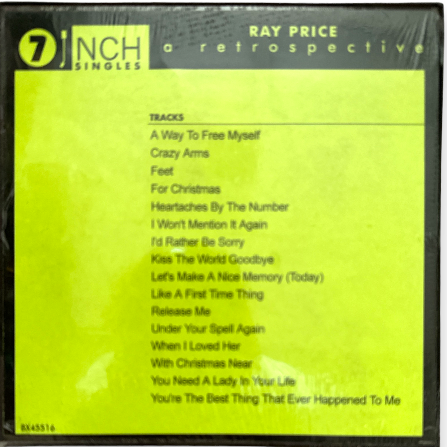 Ray Price Best Of - 7" Singles Box-Set (8) Eight Singles (New & Sealed)