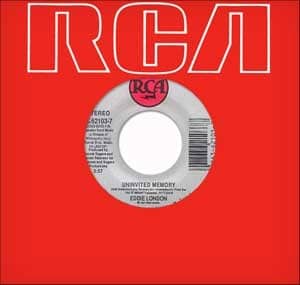 Eddie London Uninvited Memory / I Wouldn't Change a Thing About You