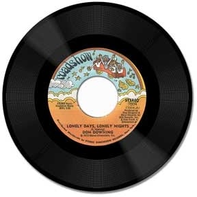 Don Downing Lonely Days, Lonely Nights / I'm So Proud of You