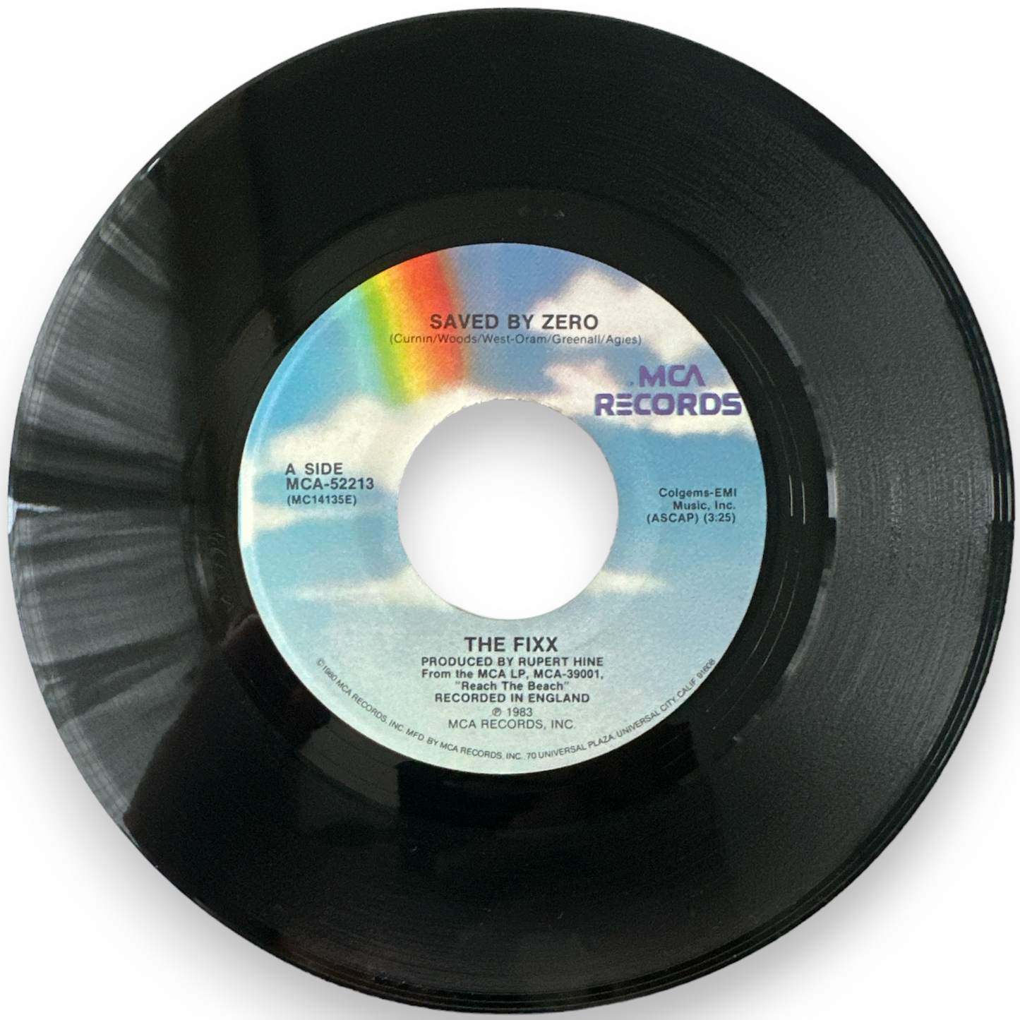 The Fixx - Saved By Zero B/W Going Overboard (7" Single 45 rpm) Brand New