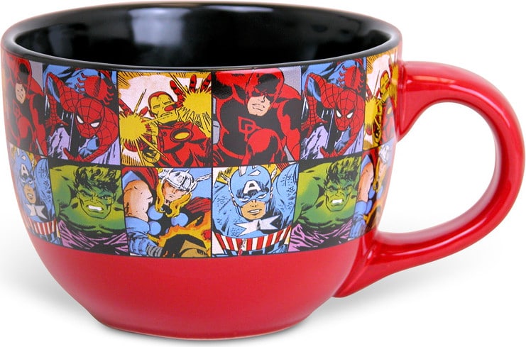 Marvel Comics - Grid - 24oz Ceramic Soup Mug
