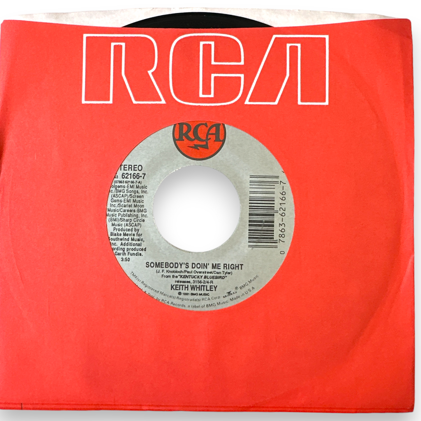 Keith Whitley – Brotherly Love B/W Backbone Job (New 7" 45 rpm) (Copy)