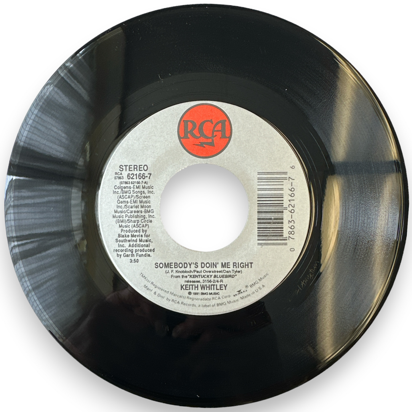 Keith Whitley – Brotherly Love B/W Backbone Job (New 7" 45 rpm) (Copy)