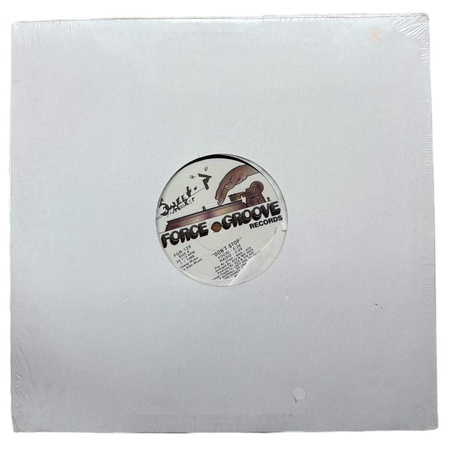 Sweet-"P" & The Rocker–Don’t Stop 12"-Vinyl Single Original 1988 Force Groove Rec. (New)