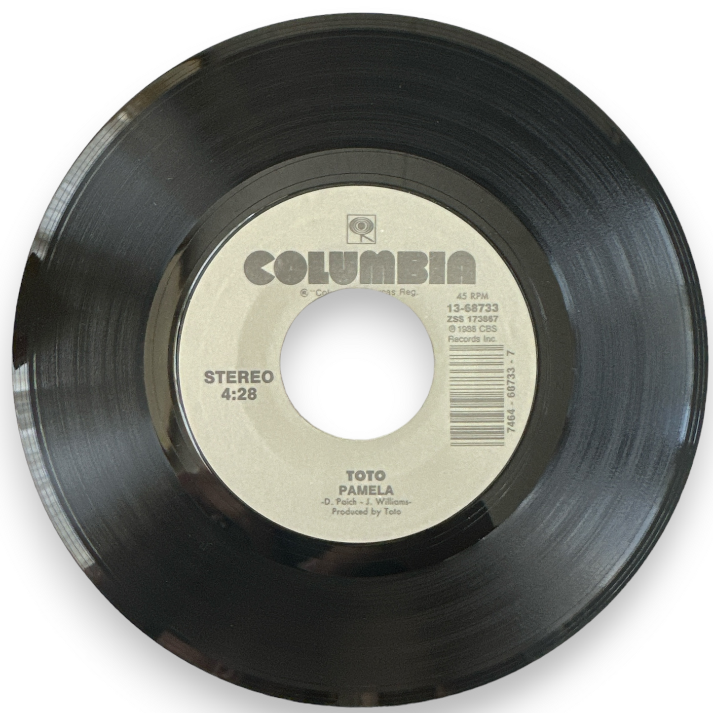 Toto Pamela / I'll Be Over You