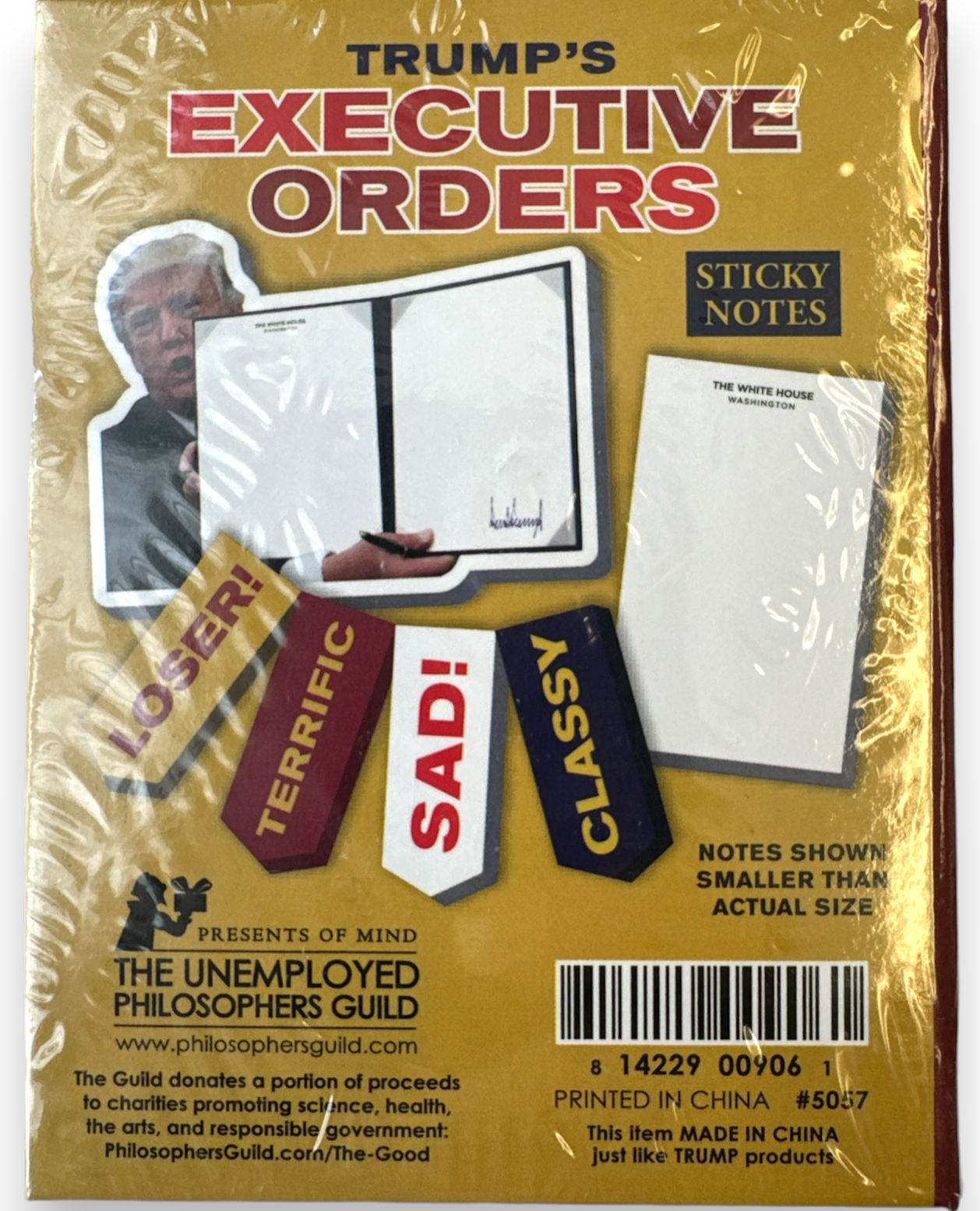 Donald Trump - Executive Orders: Sticky Notes