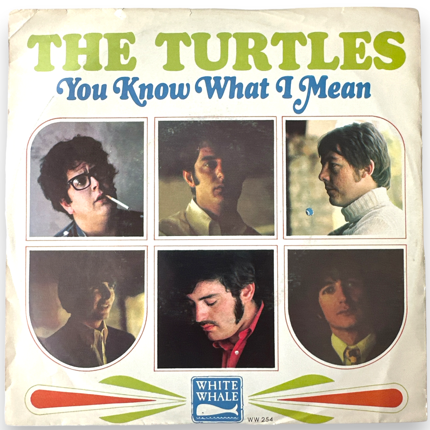 Turtles - You Know What I Mean / Rug Of Wood & Flowers 7" Single In Original Picture Sleeve (NEW)
