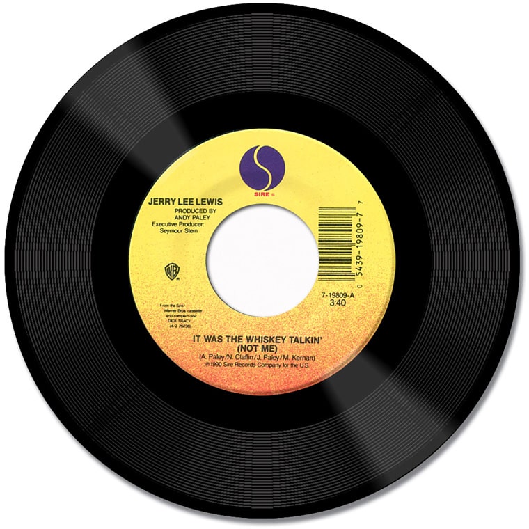 Jerry Lee Lewis It Was the Whiskey Talkin' (Not Me) / It Was the Whiskey Talkin' (Not Me)