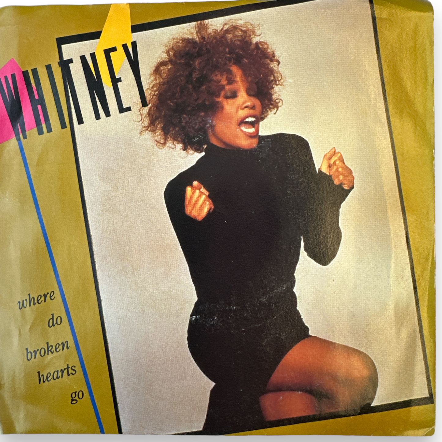 Whitney Houston - Where Do Broken Hearts Go B/W Where You Are 7" Single (New)
