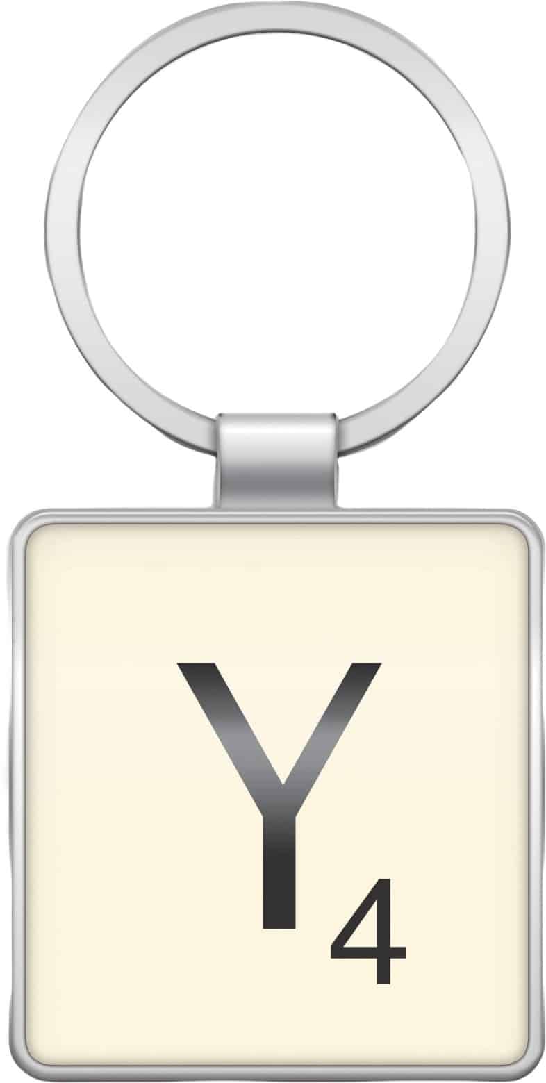 Scrabble - Keyring Letter Y