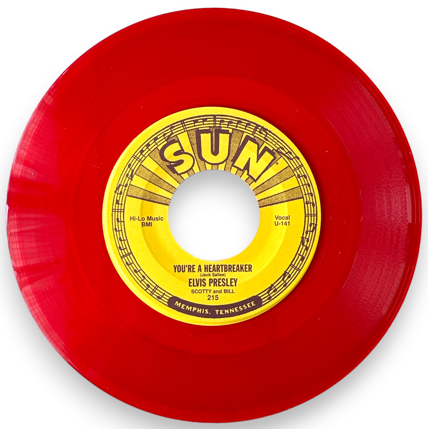 Elvis Presley - Milkcow / You're A Heartbreaker -7" 45rpm Red Virgin Vinyl (NEW)